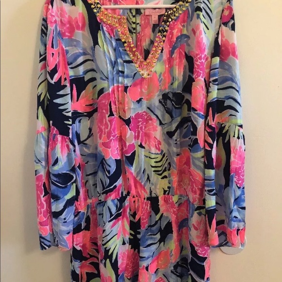 Lilly Pulitzer Ariele Romper size XL - Picture 2 of 3
